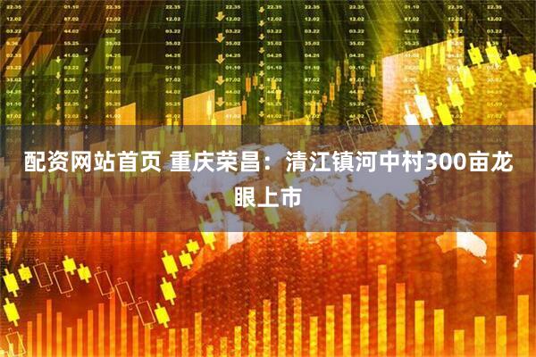 配资网站首页 重庆荣昌：清江镇河中村300亩龙眼上市